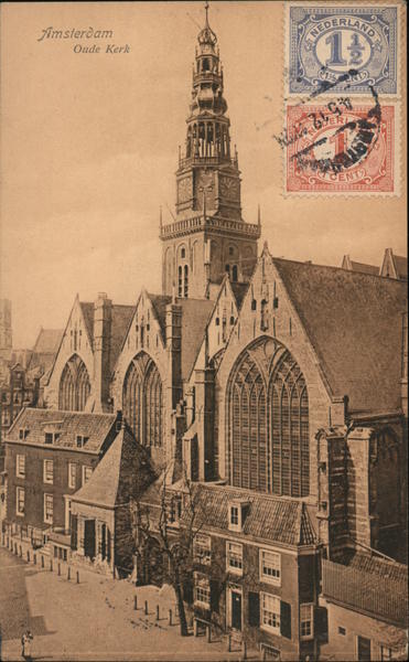 Oude Kerk Amsterdam Holland Netherlands