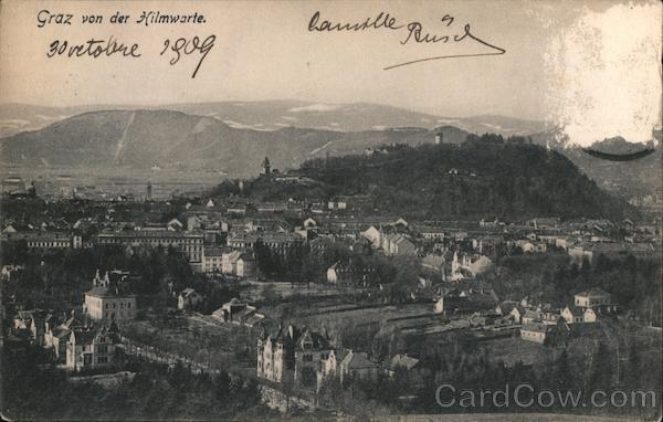 Graz von der Hilmwarte Austria