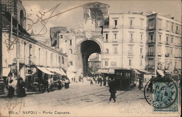 Napoli - Porta Capuana Naples Italy