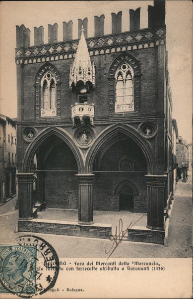 Palazzo della Mercanzia Bologna Italy