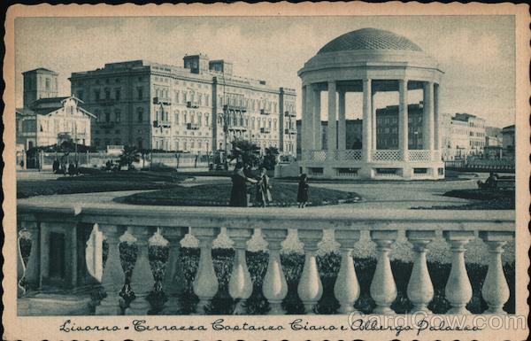 Livorno - Terrazza Castanea Cianae Alberga Palazza Italy