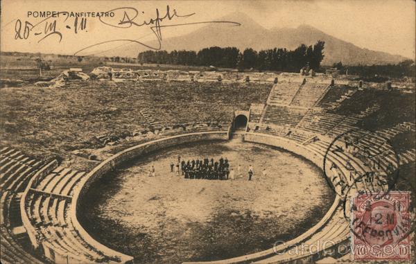 Pompeii - amphitheater Italy
