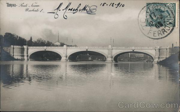 Torino - Ponte Nuovo Umberto Turin Italy