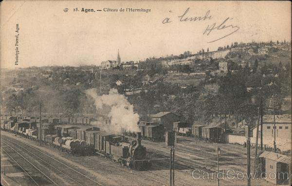 Hillside of the Ermitage Agen France