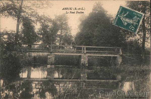 Arrou (Eure-et-Loir) - The Bridge Foulon France