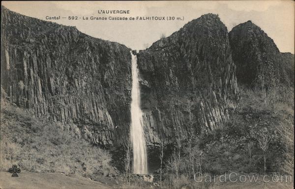 L'Auvergne, Cantal - La Grande Cascade de Falhitoux France