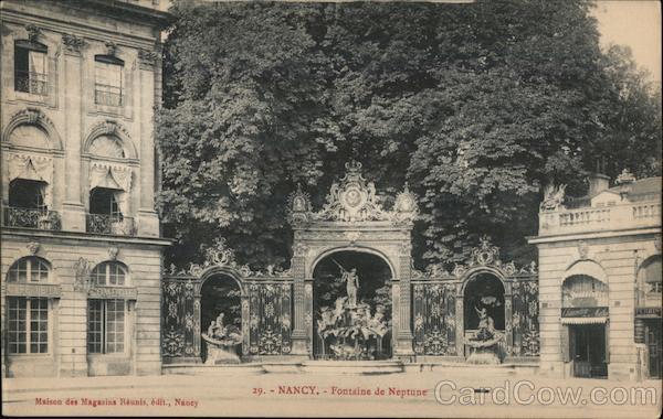 Nancy - Fontaine de Neptune France