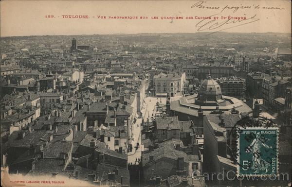 Panoramic view of Toulouse France