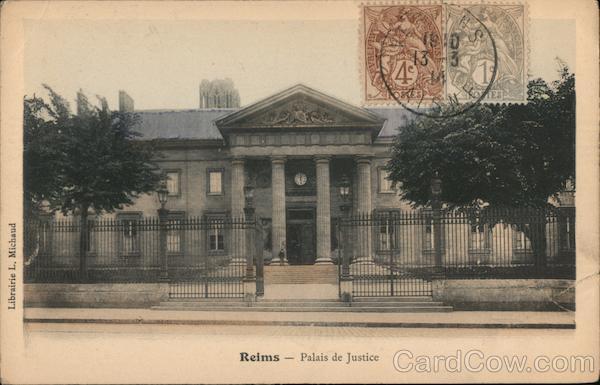 Palais de Justice Reims France