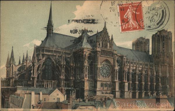 Reims - La Cathedrale France