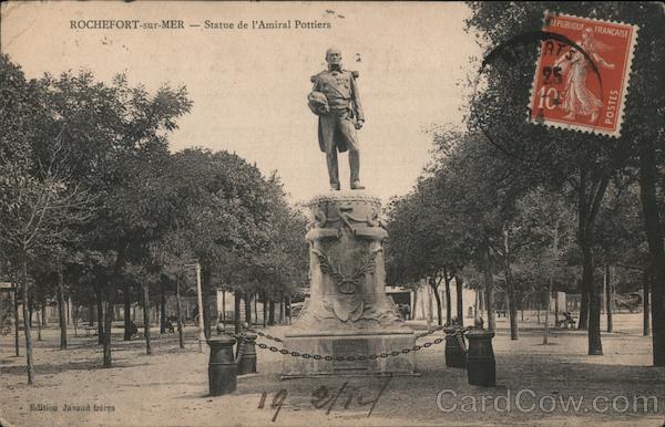 Photograph of a French military monument Rochefort France
