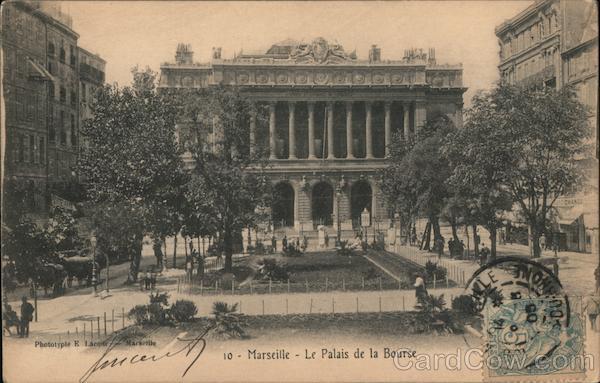 Le Palais de la Bourse Marseille France