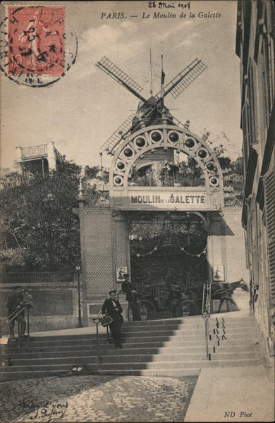 PARIS - Le Moulin de la Galette France