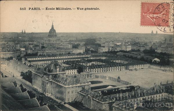 Ecole Militaire - Vue Generale Paris France