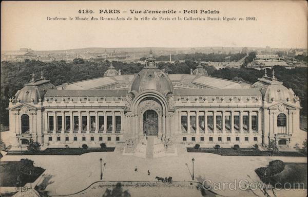 The Petit Palais in Paris France