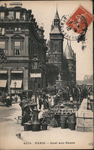 Quai aux Fleurs Paris France