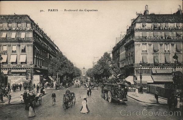 Paris - Boulevard des Capucines France