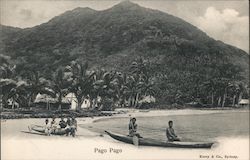 Pago Pago Samoa South Pacific Postcard Postcard Postcard
