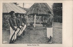 Native Police, Fiji Postcard