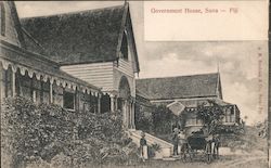 Government House, Suva-Fiji South Pacific Postcard Postcard Postcard