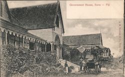 Government House, Suva-Fiji Postcard