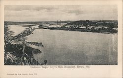Colonial Sugar Coy's Mill, Rewa Postcard