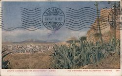 Vue D'Athenes prise D'Areopage - Athenes Postcard