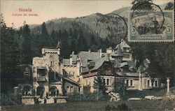 Exterior of Romanian mansion Postcard