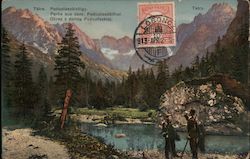 Tatra Poduplaszkivolgy - Tatra Mountains Postcard