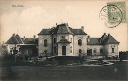Building in the village of Kis-Baab Postcard
