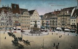 Siegesdenkmal - Victory Monument Leipzig, Germany Postcard Postcard Postcard