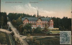 View of a mansion in Germany Postcard