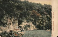 Partie im Wutachtal Postcard