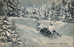 Wintersport: Bobsleigh Postcard Postcard Postcard