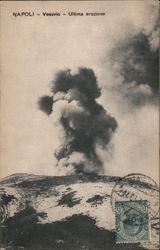 Last Eruption of Vesuvius Postcard