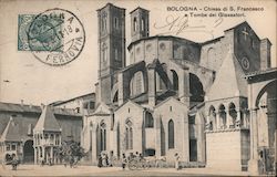 Bologna - Chiesa di S. Francesco e Tombe dei Glossatori Postcard