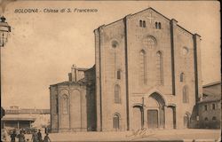 Basilica of San Francesco Bologna, Italy Postcard Postcard Postcard