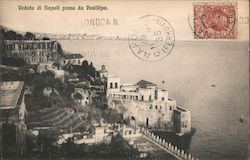 Veduta di Napoli presa da Pasillipo Naples, Italy Carlo Cotial Postcard Postcard Postcard