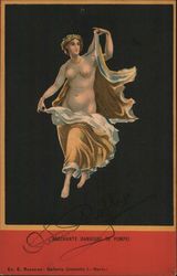 Bacchante Danseuse de Pompei Postcard