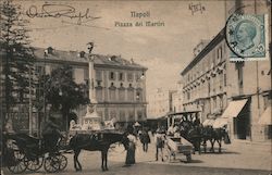 Napoli - Piazza dei Martiri Postcard