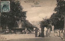 Villa Comunale Postcard