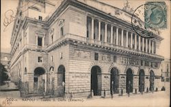 Napoli - Teatro S.Carlo(Esterno) Postcard