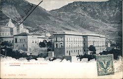 Palermo - Monastero di S.Martino Postcard