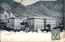 Palermo - Monastero di S.Martino Italy Postcard Postcard Postcard