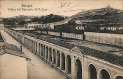 Bologna Veduta del Santuario di S.Luca Postcard