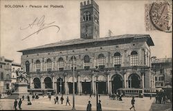 Bologna - Palazzo del Podestà Postcard