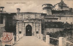 Brescia - Ingresso al Castello Postcard