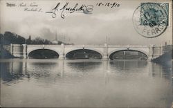 Torino - Ponte Nuovo Umberto Postcard