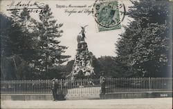 Monument to the Traforo del Frejus Postcard