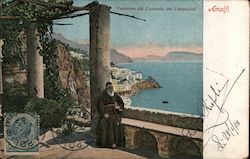 Panorama del Convento del Cappuccini Amalfi, Italy Postcard Postcard Postcard